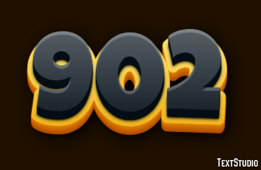 902 Text Effect