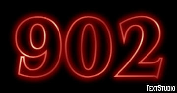 902 Text effect