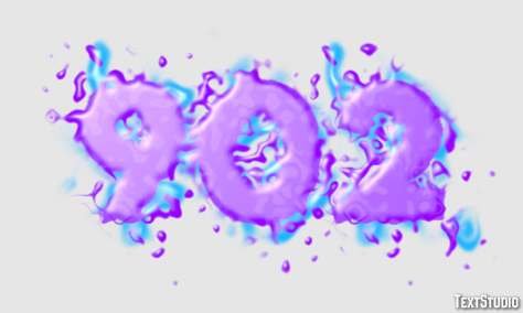 902 Text Effect