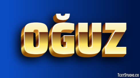 Oğuz Efecto de Texto