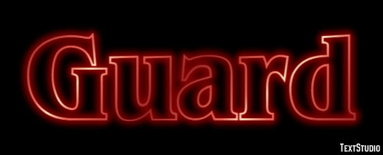 Guard Text Effect
