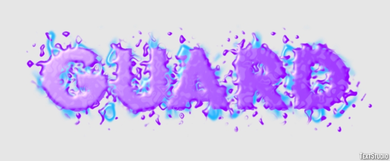 Guard Text Effect