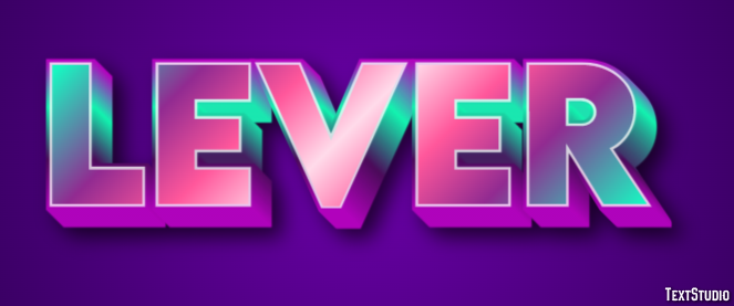 Lever Effet de Texte