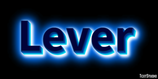 Lever Effet de Texte