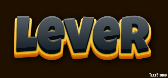 Lever Effet de Texte