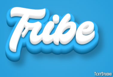 Tribe Texteffekt