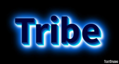 Tribe Texteffekt