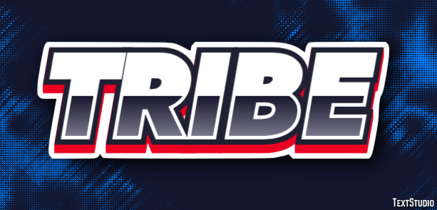 Tribe Texteffekt