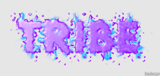 Tribe Texteffekt