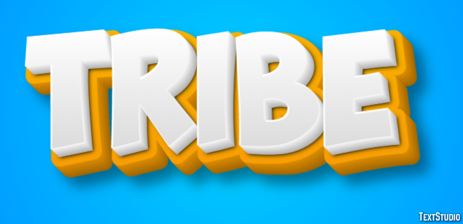 Tribe Text Effect