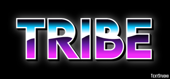 Tribe Texteffekt