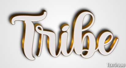 Tribe Texteffekt
