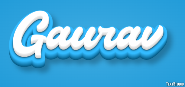 Gaurav Text Effect