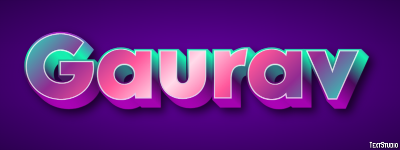 Gaurav Text Effect