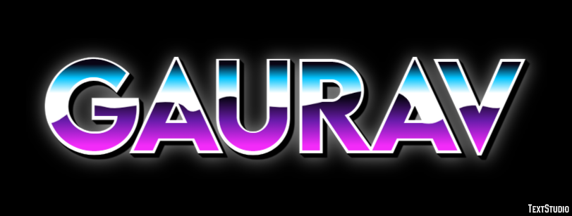 Gaurav Text Effect