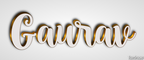 Gaurav Text Effect