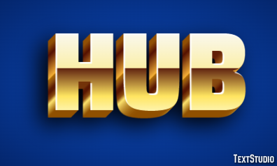 Hub Efecto de Texto