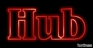 Hub Tekst Effect
