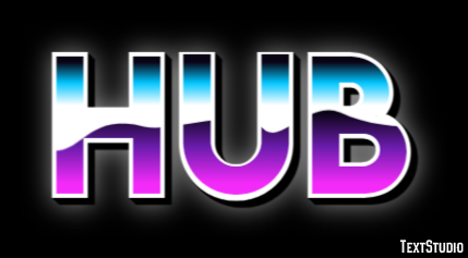 Hub Text Effect