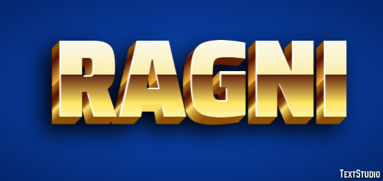 Ragni Effet de texte