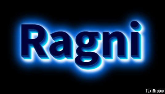 Ragni Text Effect