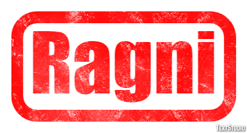Ragni Effet de texte