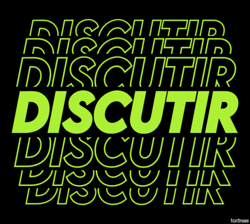 Discutir Effetto testo