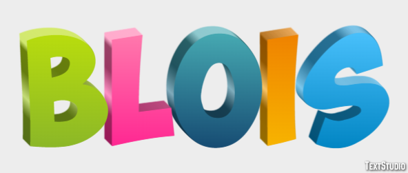 Blois Efeito de texto