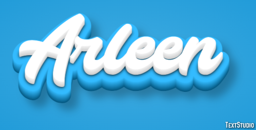 Arleen Text effect