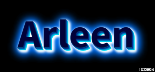 Arleen Text effect