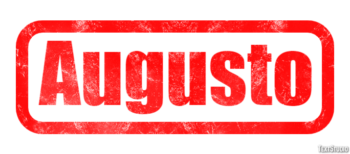 Augusto Efeito de texto