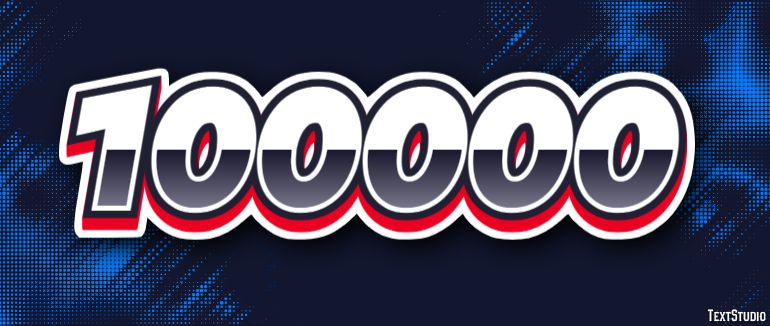 100000 Metin Efekti