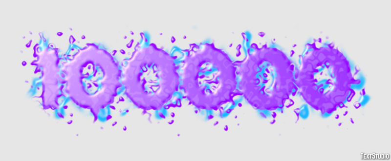 100000 Effet de Texte