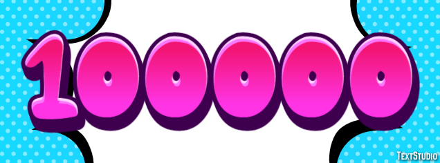 100000 Metin Efekti