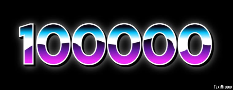 100000 Effet de Texte