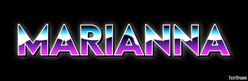 Marianna テキスト効果