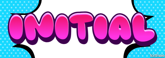 Initial Text Effect