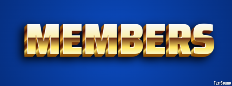 Members Text Effect