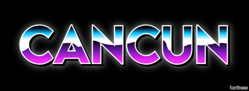 Cancun Efekt tekstowy