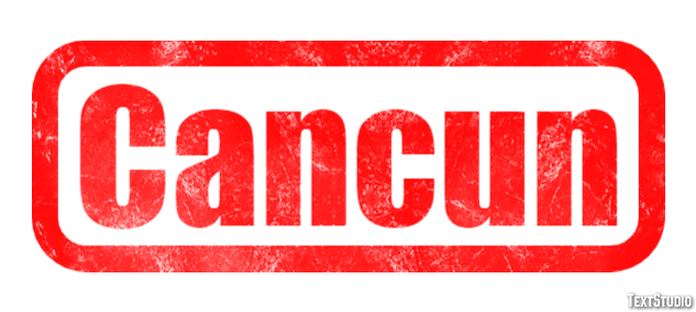 Cancun Efekt tekstowy