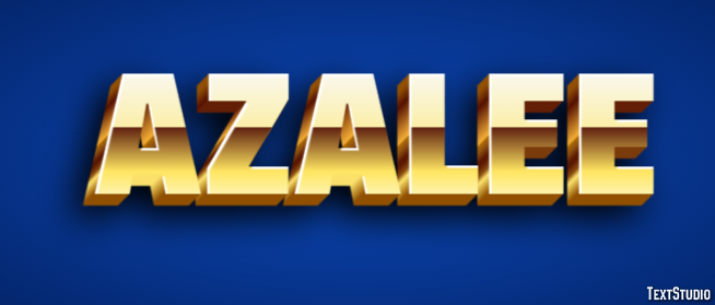 Azalee Tekst Effect