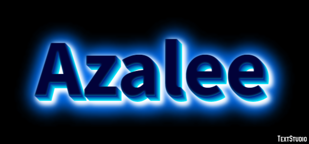 Azalee Texteffekt