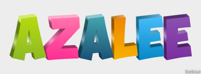 Azalee Text Effect