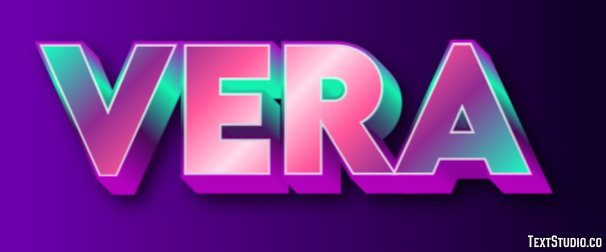 Vera Texteffekt