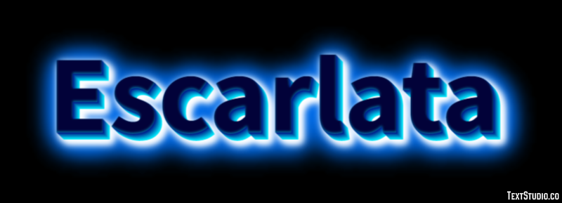 Escarlata テキスト効果