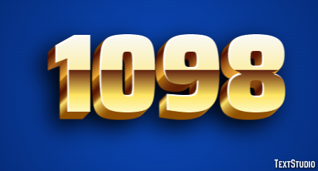 1098 Effetto testo