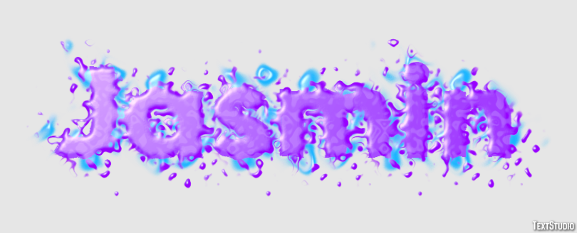 Jasmin Text effect