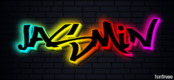 Jasmin Text effect
