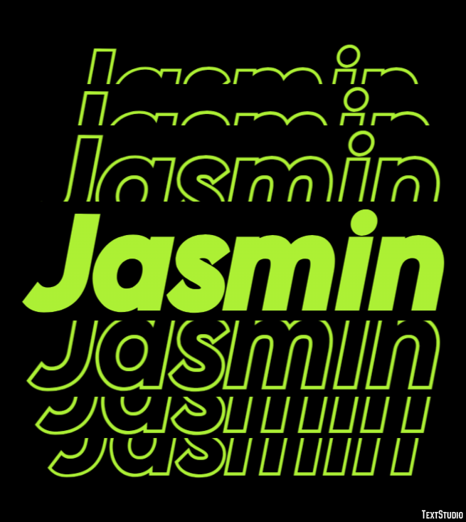 Jasmin Text effect