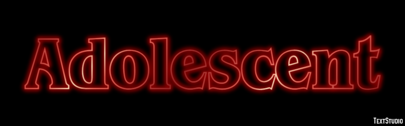 Adolescent Text Effect
